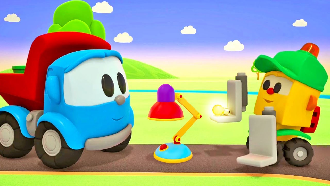 Leo the Truck & Car cartoon for kids. Baby cartoons & Funny cartoons for kids.