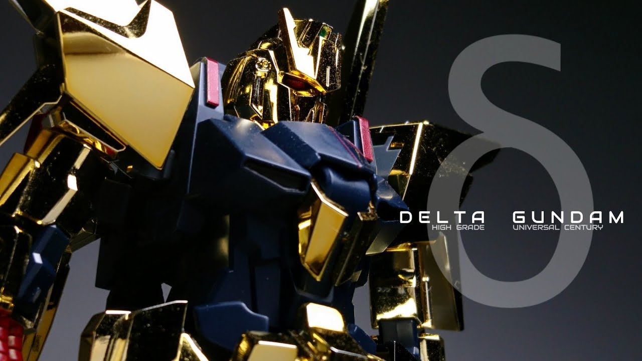 HG Delta Gundam - BUILD & REVIEW - Unicorn/Zeta MSV plastic model kit