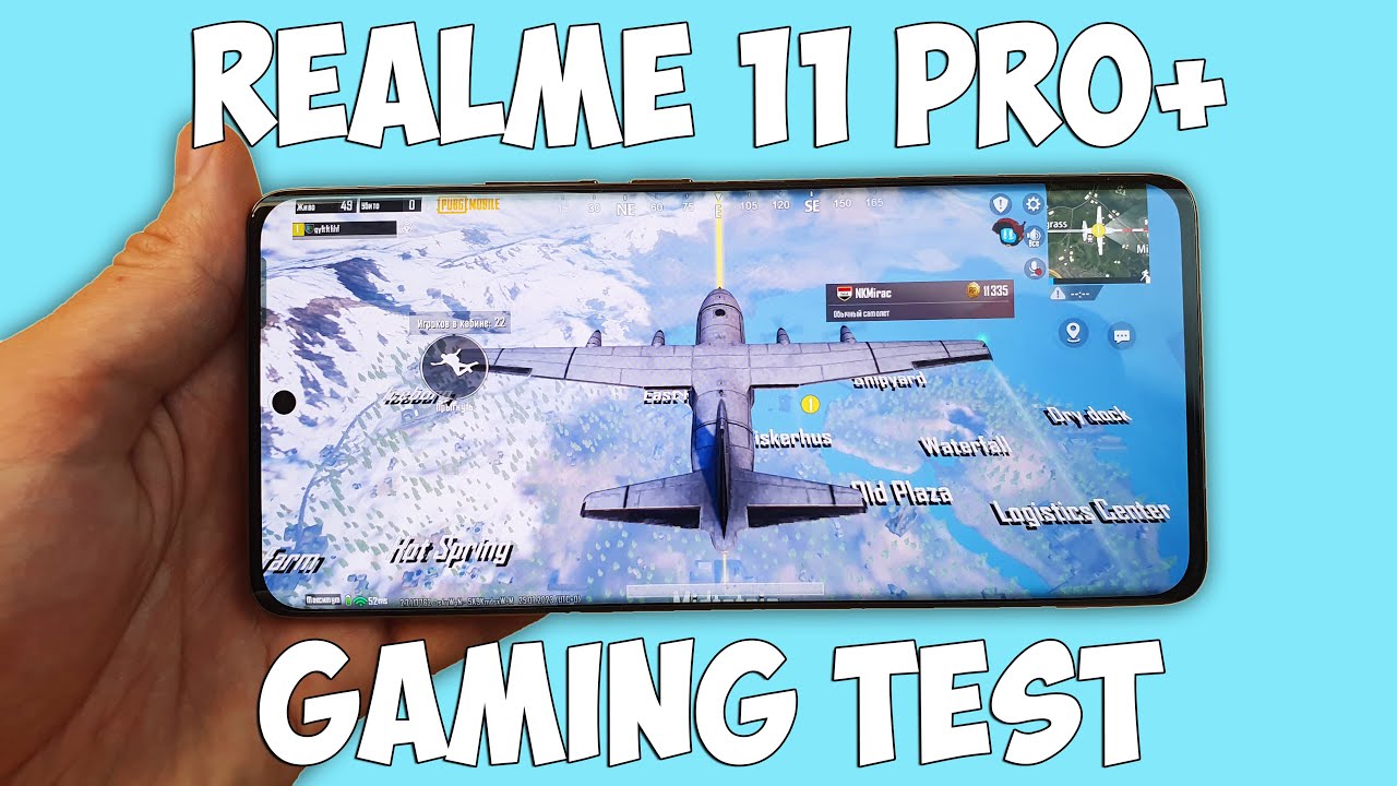 REALME 11 PRO+ GAMING TEST (DIMENSITY 7050) - ИГРОВОЙ ТЕСТ!