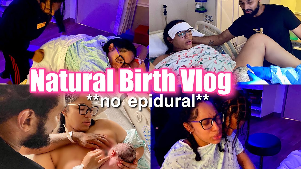 Labor & Delivery Vlog | Natural Hospital Birth | **a peaceful & positive birth experience**