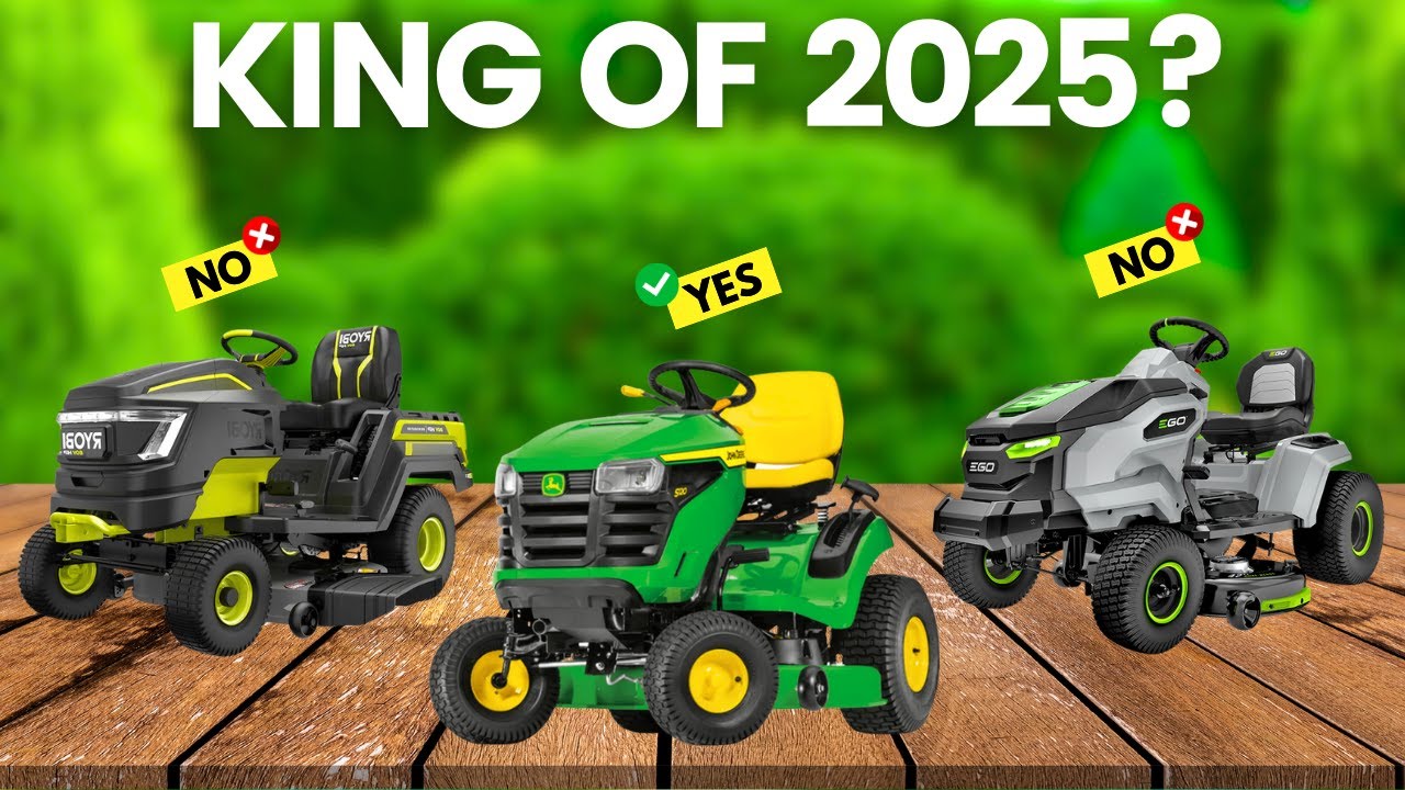 7 Best Lawn Tractors 2025