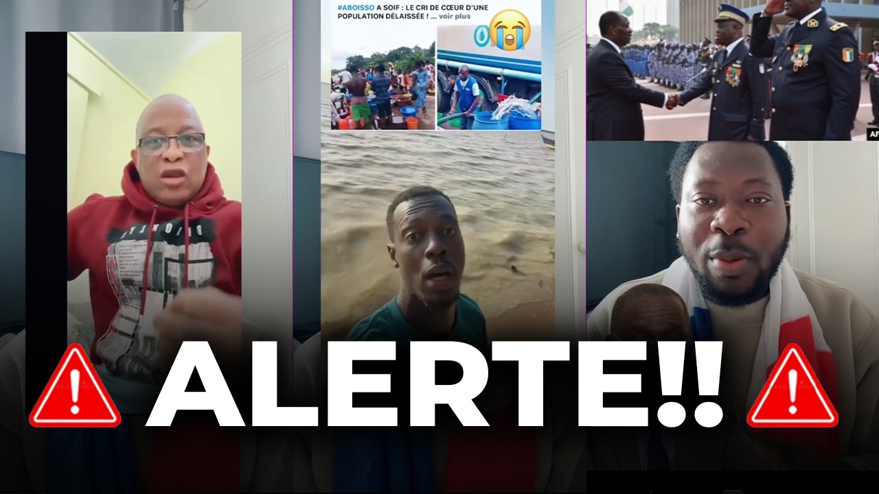 [🚨ALERTE] PROBLÈME D'EAU DANS LA VILLE D'ABOISSO, LE GOUVERNEMENT NE DIT RIEN