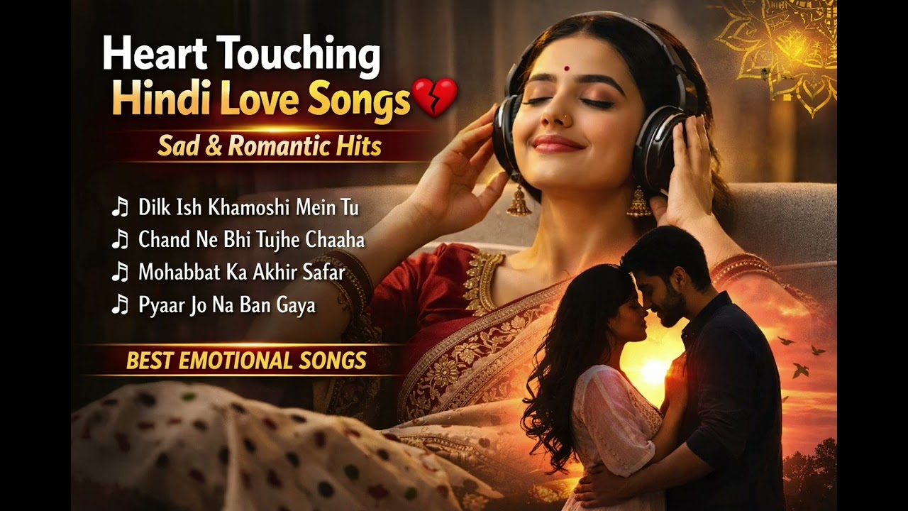 Heart Touching Hindi Love Songs 💔 |Sad &Romantic Bollywood Songs for Late Night