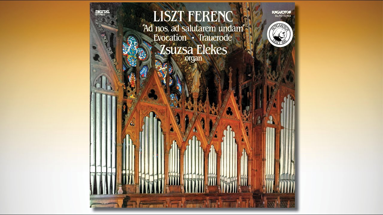 Zsuzsa Elekes spielt Werke von Franz Liszt auf der Rieger Orgel des Budapester Matthias-Kirche
