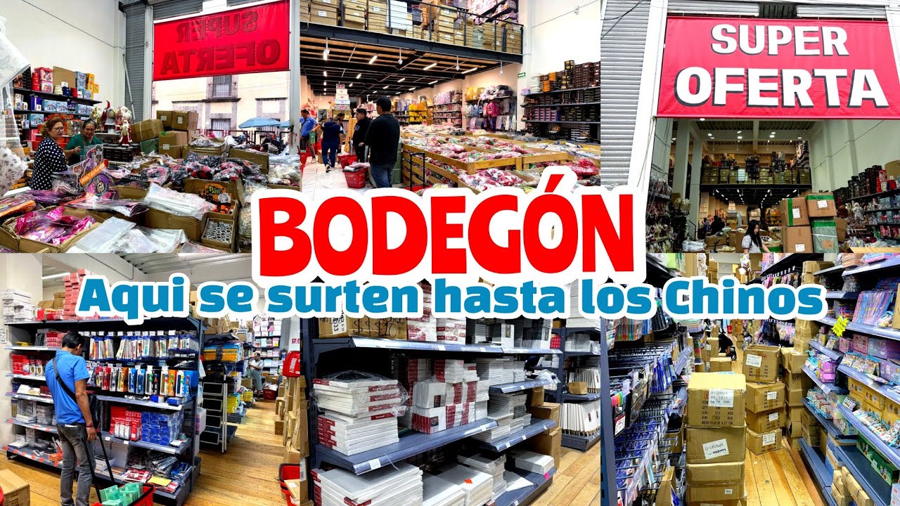 Mega IMPORTADORA donde se SURTEN hasta los CHINOS 😲 Cerca del Metro Lagunilla 💸 