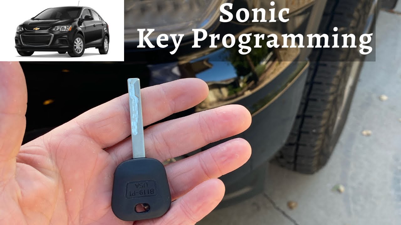 How To Program A Chevy Sonic Key 2012 - 2016 DIY Chevrolet Transponder Ignition