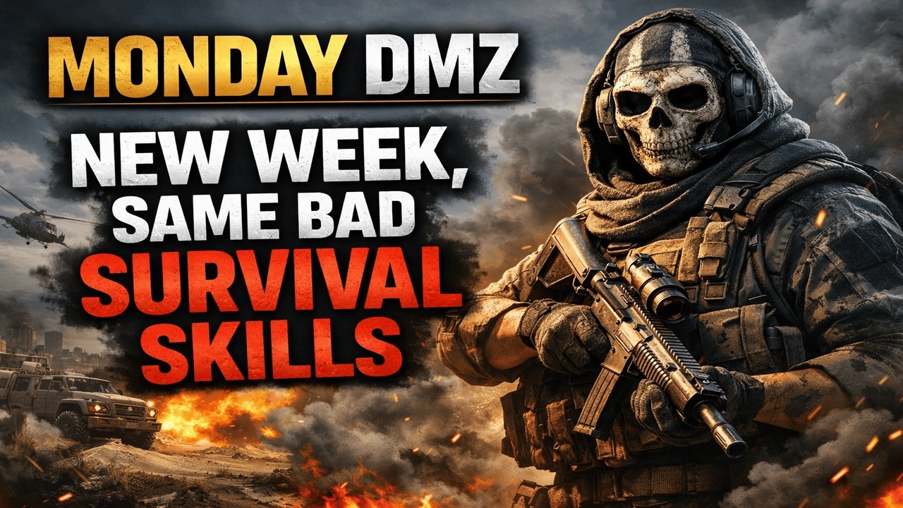 Live Now: 💀 Monday DMZ | New Week, Same Bad Survival Skills. On our wat to 400 Subs!!