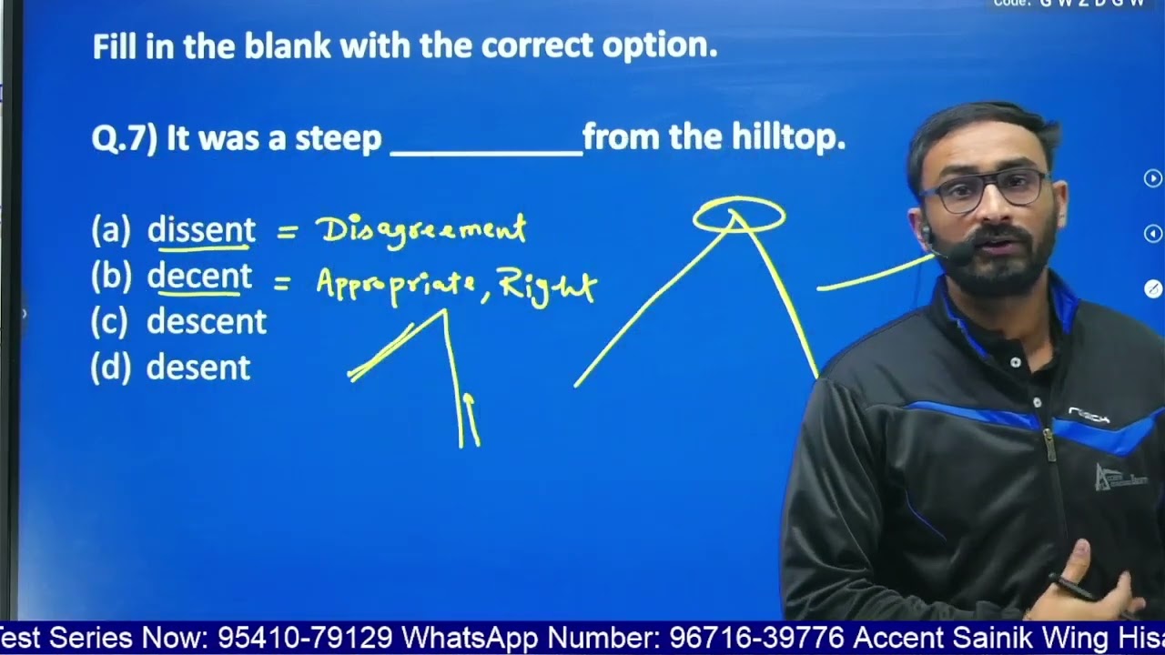 Sainik School Entrance Exam Class 6 2022 English Paper Solution | AISSEE 2022 English Paper Solution