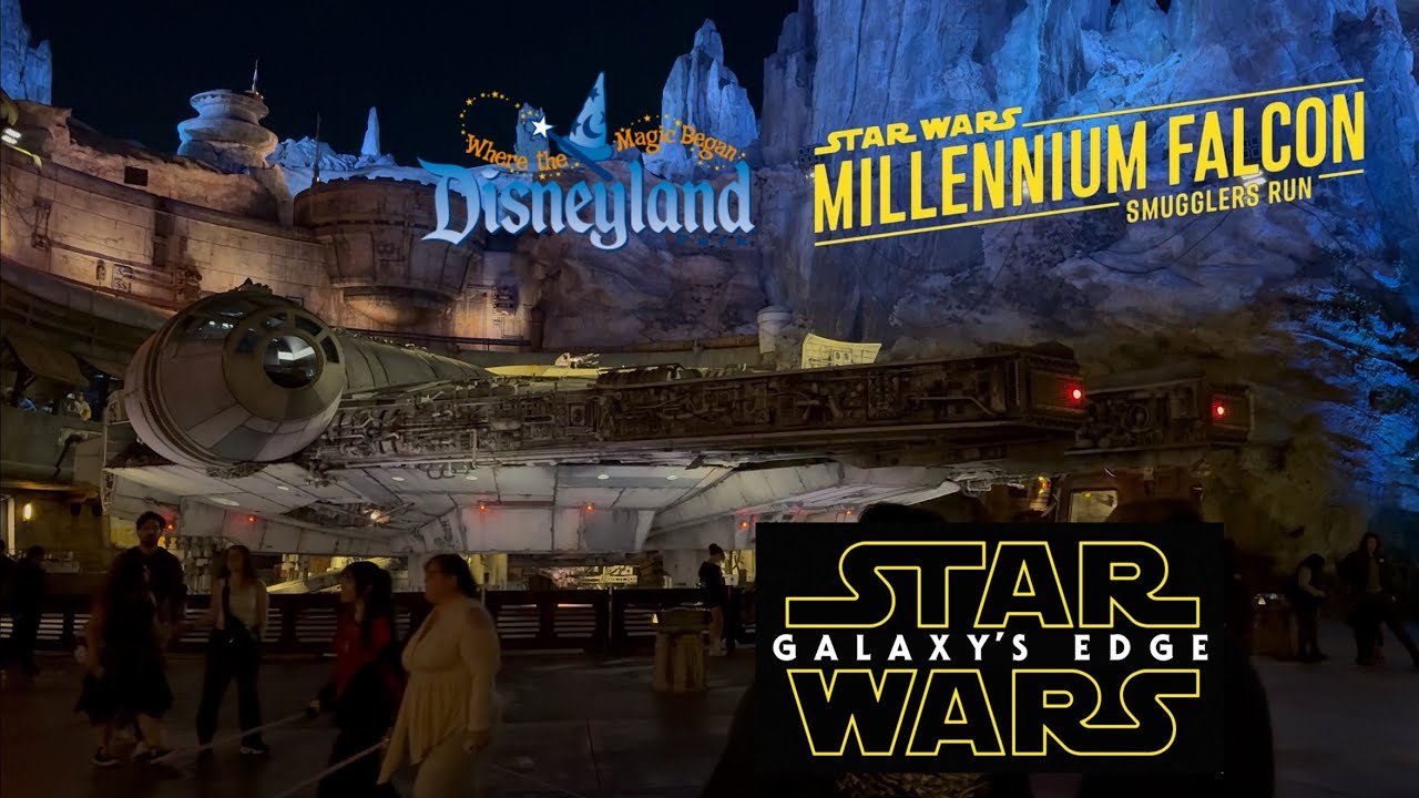 Millennium Falcon: Smuggler's Run Complete Experience POV  - Disneyland 70th - 1/17/26 (4k 60fps)