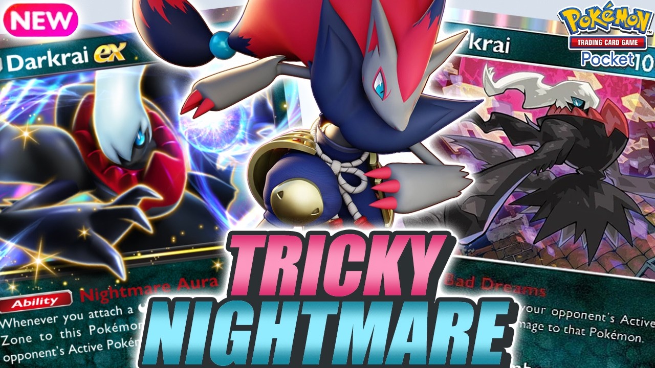 UNTOUCHABLE ! New DARKRAI Turns ZOROARK into an Absolute Nightmare ! - Pokemon TCG Pocket
