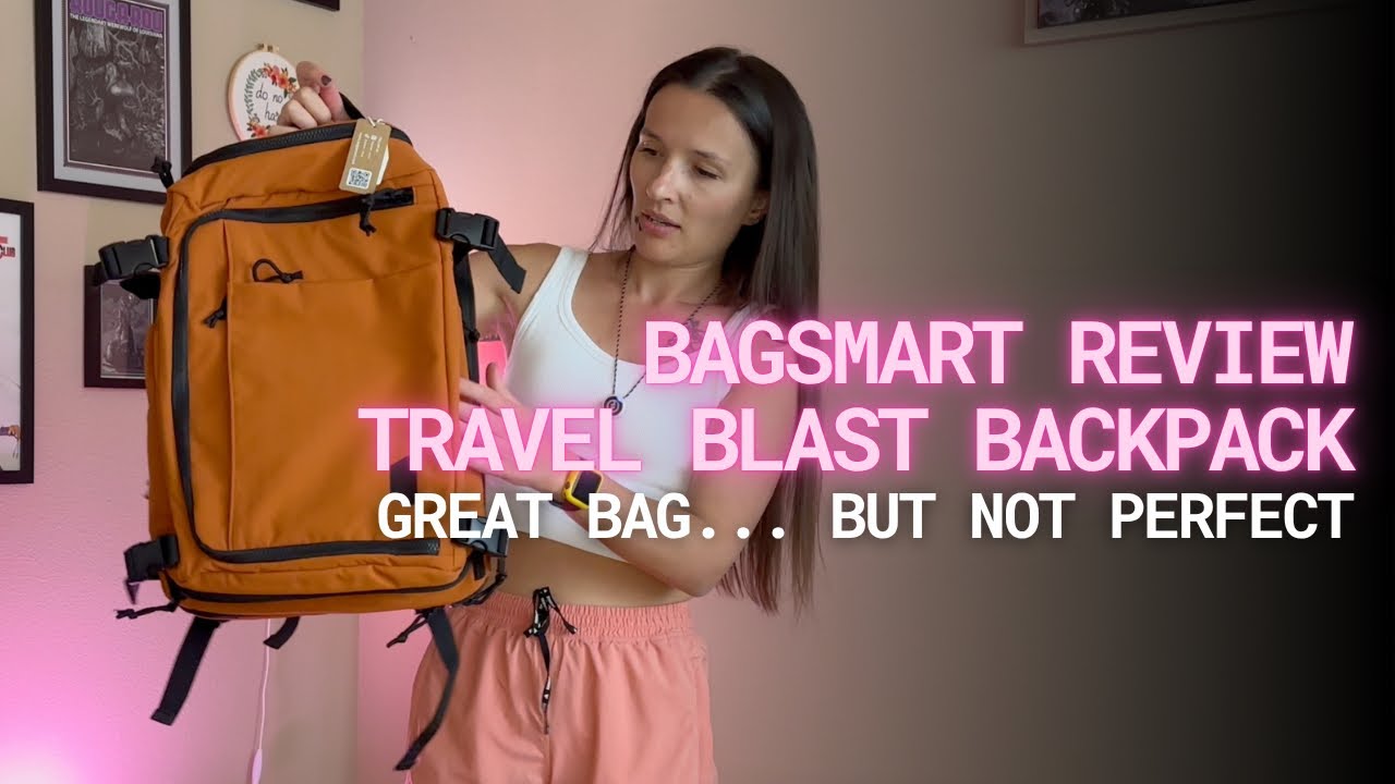 Обзор рюкзака BAGSMART Travel Blast: что мне нравится и что нет