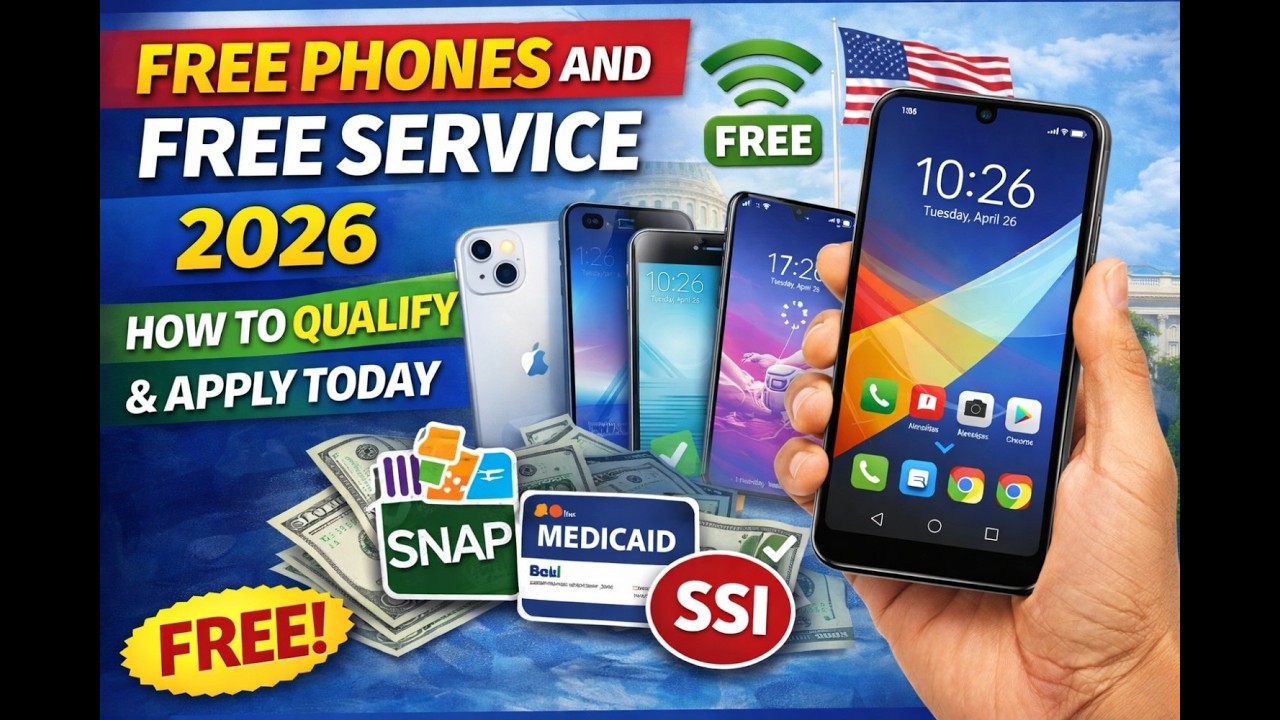 Free Phones and Free Service 2026 | How to Qualify & Apply Today