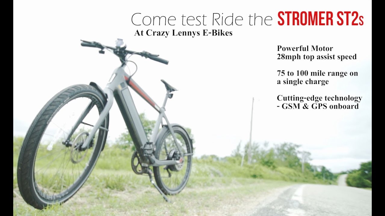 Stromer ST2 S - The future of urban mobility.