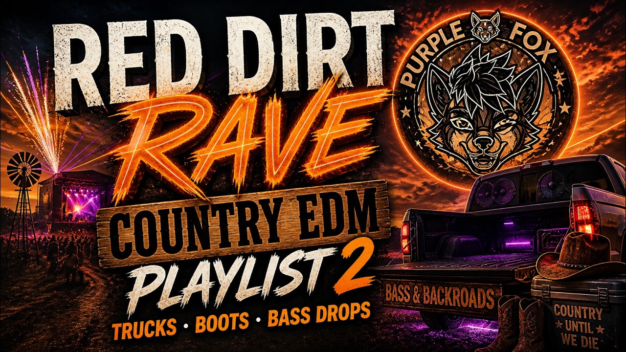 Country EDM Party Playlist 2 🔥 | Red Dirt Rave, Bass Drops & Backroad Vibes