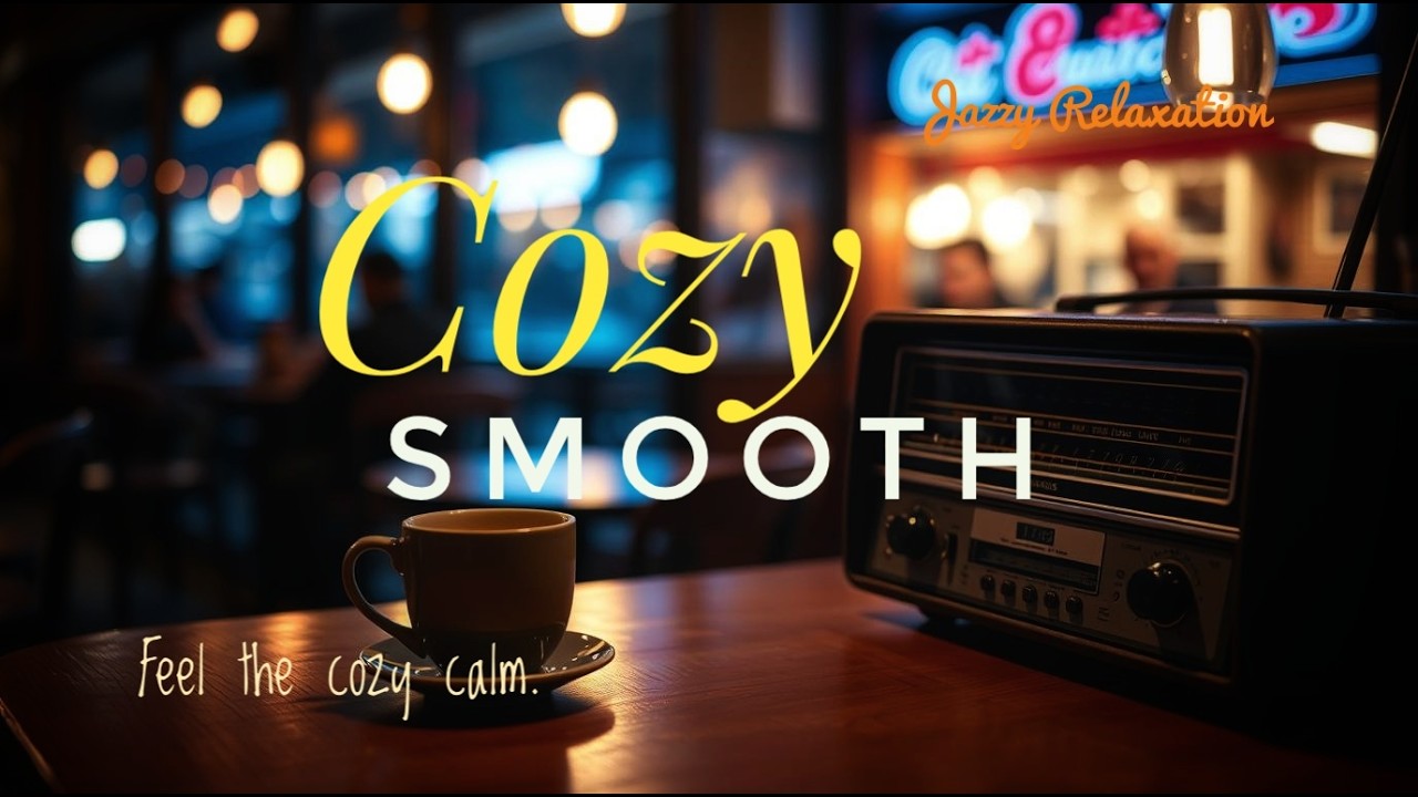 Cozy Smooth Jazz Lounge ☕ Relaxing Cafe Music for Peaceful Vibes