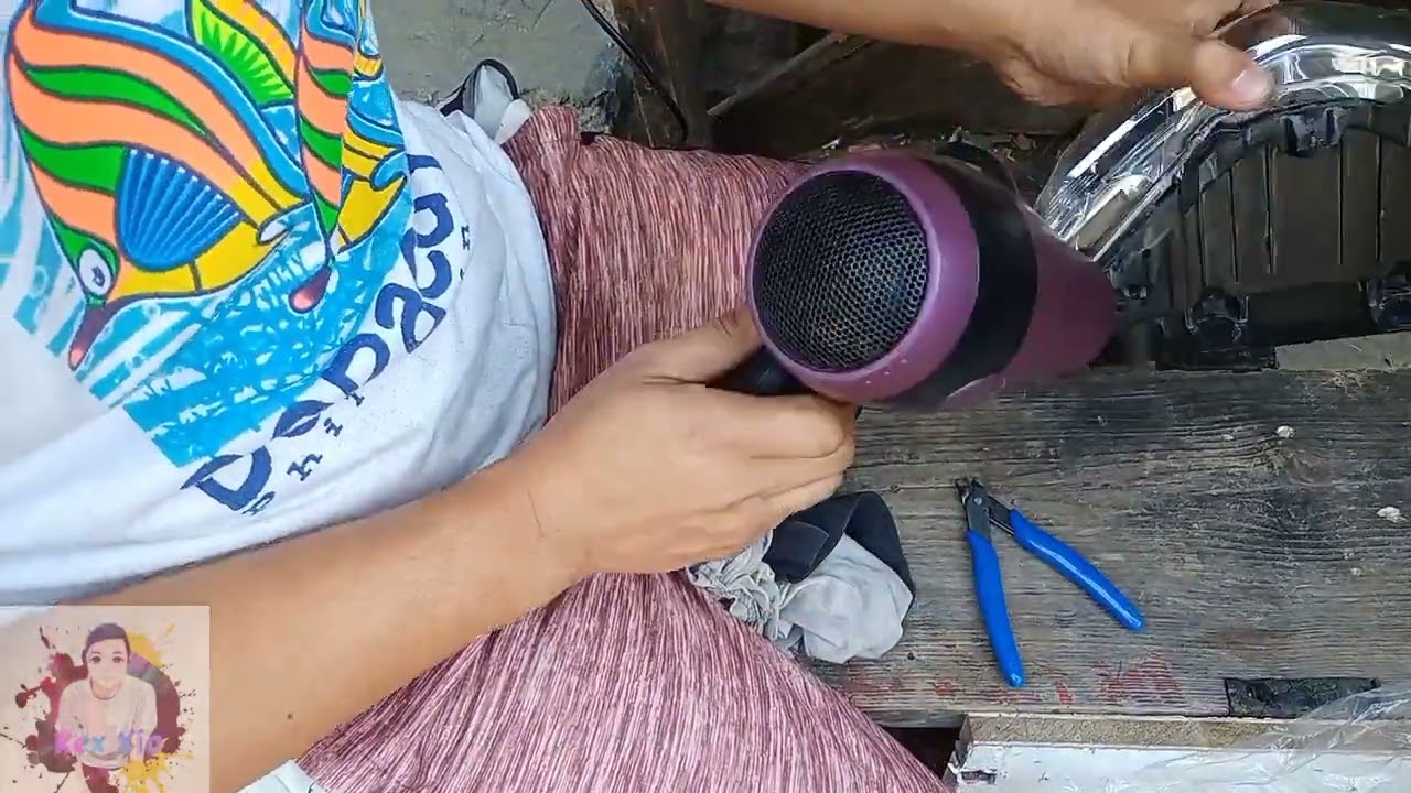 Replacing Head light lens of Mio Soul i 125 tutorial