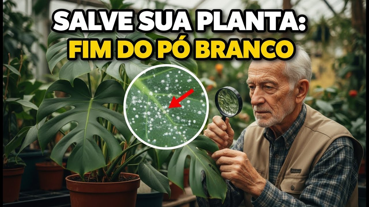 Pó Branco nas Folhas: Como Acabar Hoje e Impedir de Voltar (Passo a Passo)