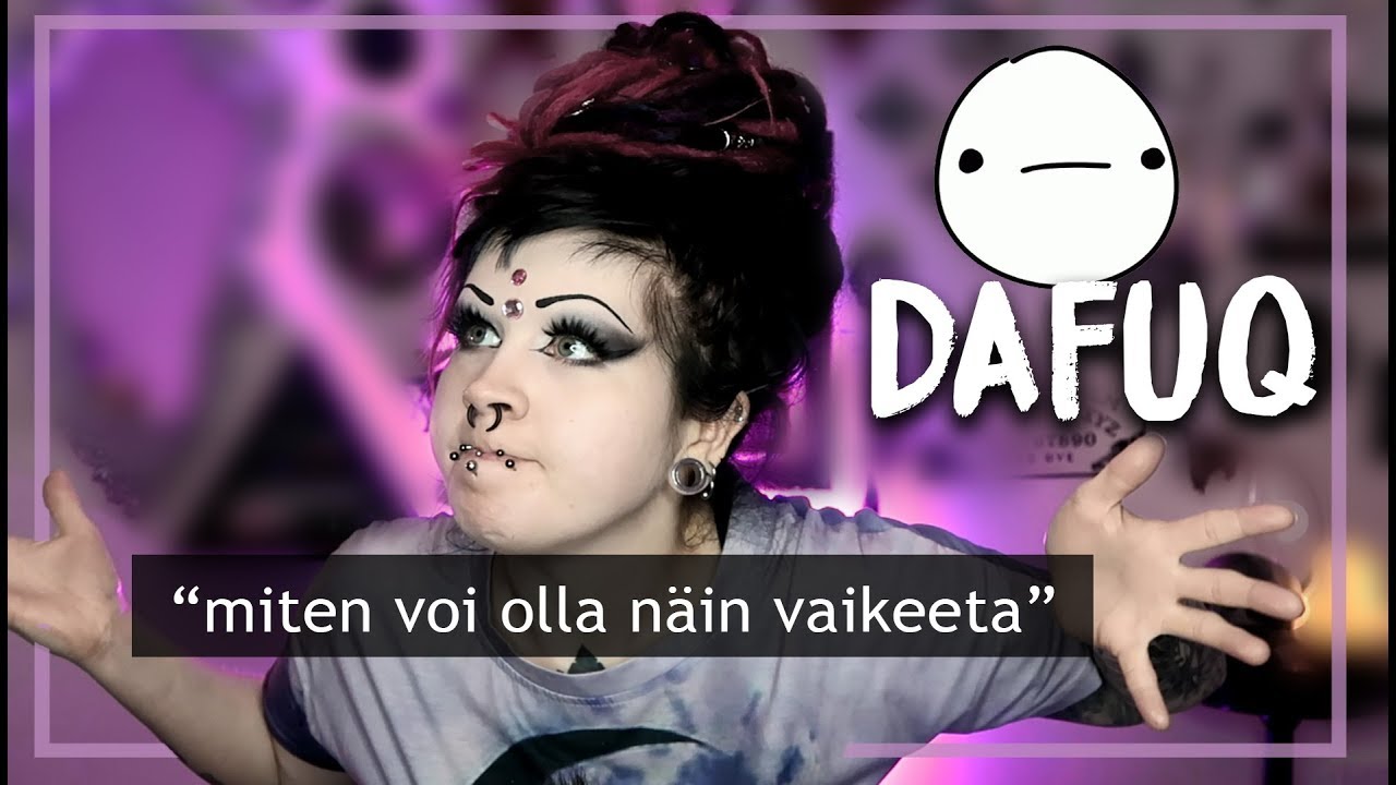 TÄSTÄ SYYSTÄ EN TEE YLEENSÄ MEIKKIVIDEOITA.. (mut yritin ees lol🤦)
