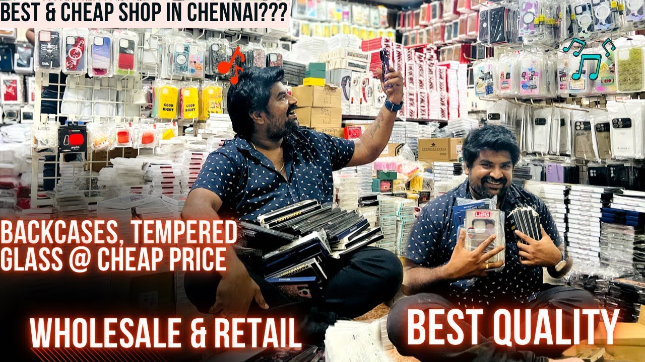 BACKCASES & TEMPERED GLASS @ CHEAP AND BEST QUALITY || CHENNAI BEST SHOP || FUN WITH KARTHI