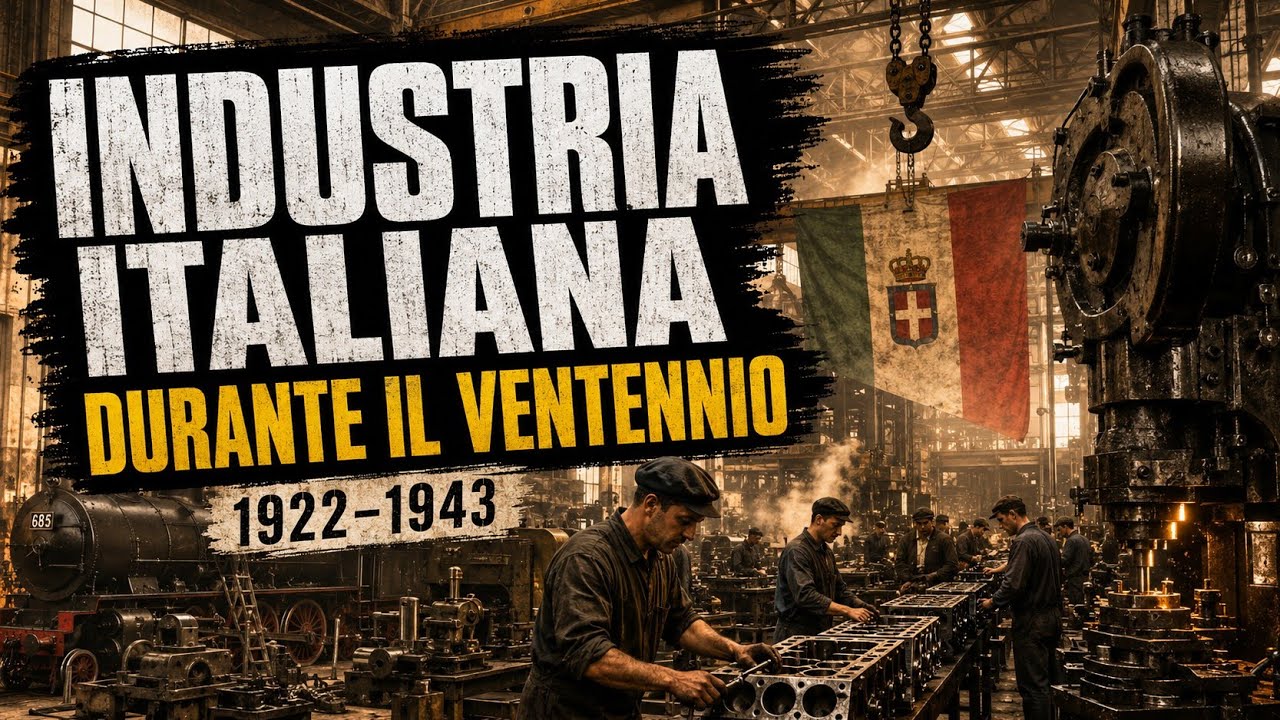 Seconda guerra mondiale:la produzione industriale italiana alla vigilia del conflitto documentario