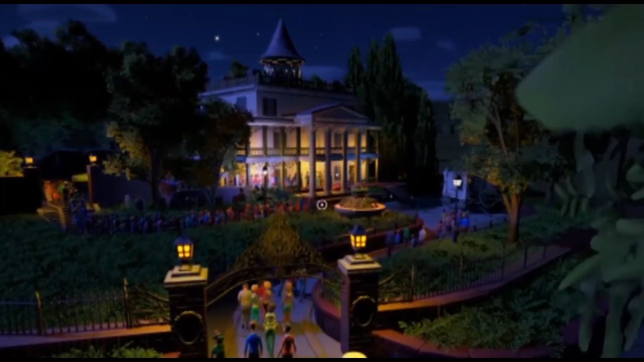 Haunted Mansion- A Planet Coaster Ride Recreation