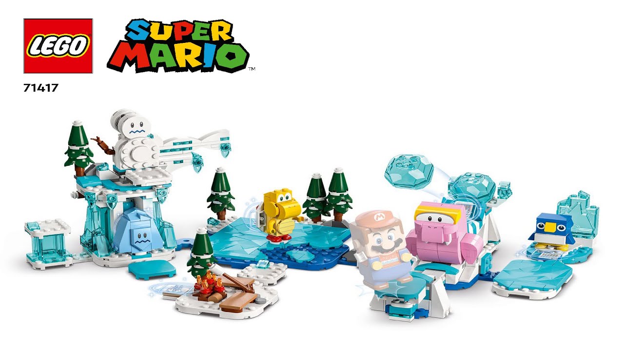 LEGO instructions - Super Mario - 71417 - Fliprus Snow Adventure