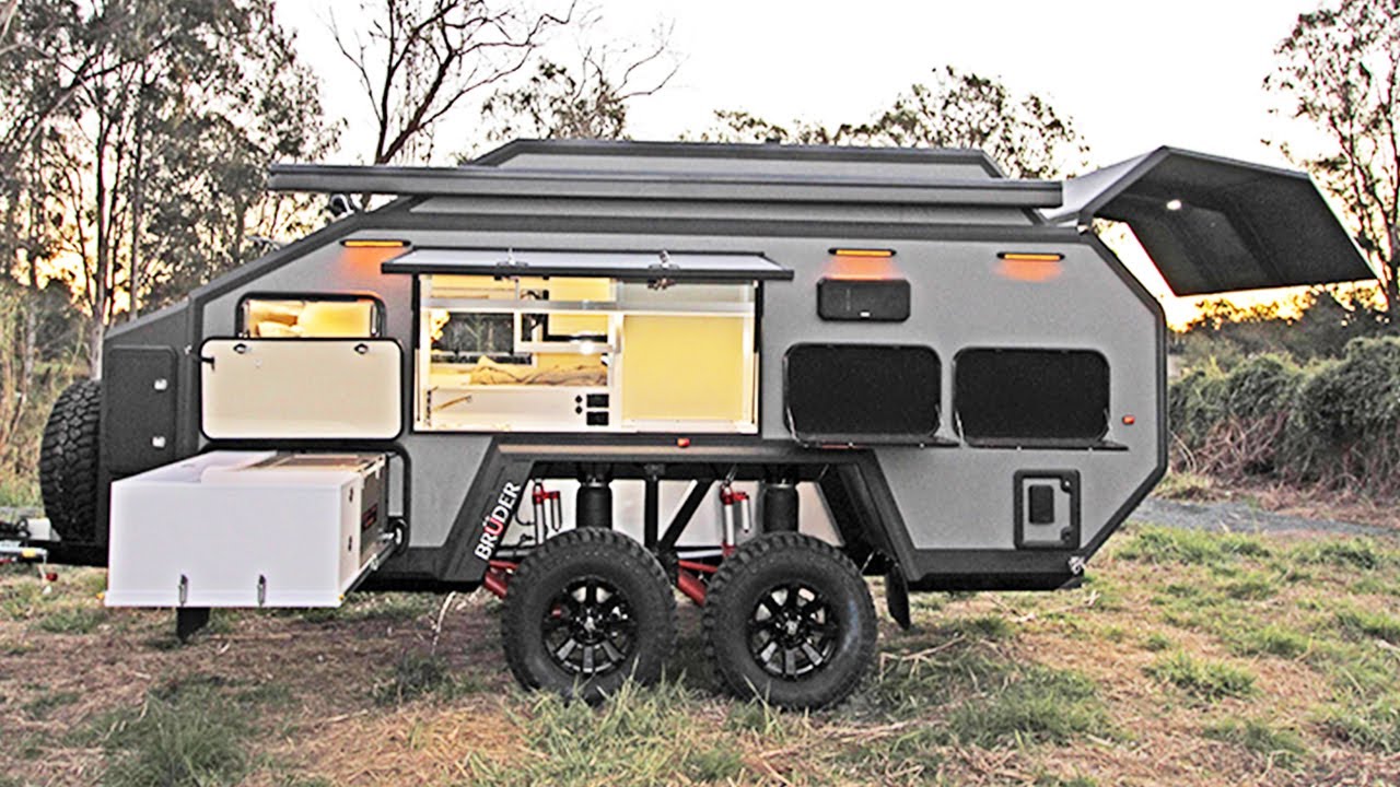 Stunning Bruder EXP-6 Epic High-Tech Off-Roading Travel Trailer