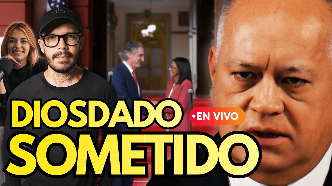 🔴 EN VIVO VENEZUELA HOY | DIOSDADO CABELLO BAJO LA BOTA ESTADOUNIDENSE | HARÁ LO QUE SEA