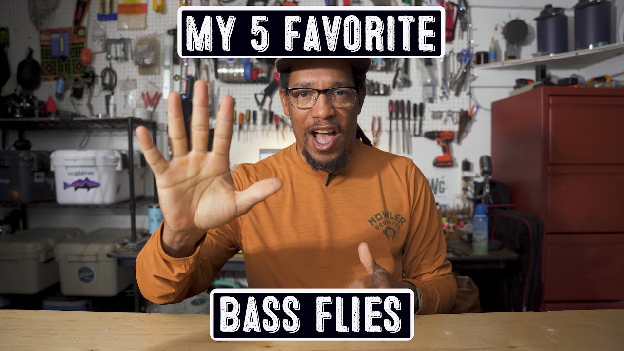 My Five Favorite Bass Flies
