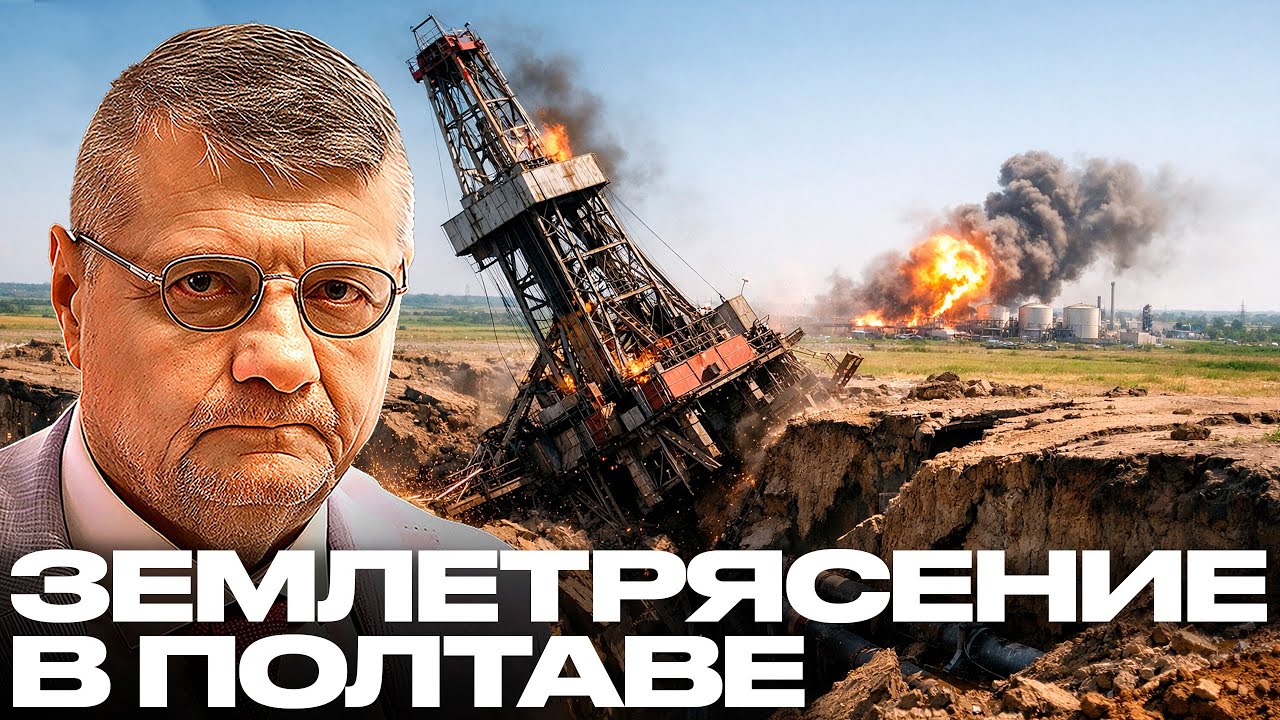 Мосийчук: Землетрясение в Полтавской области из-за ударов по газу?