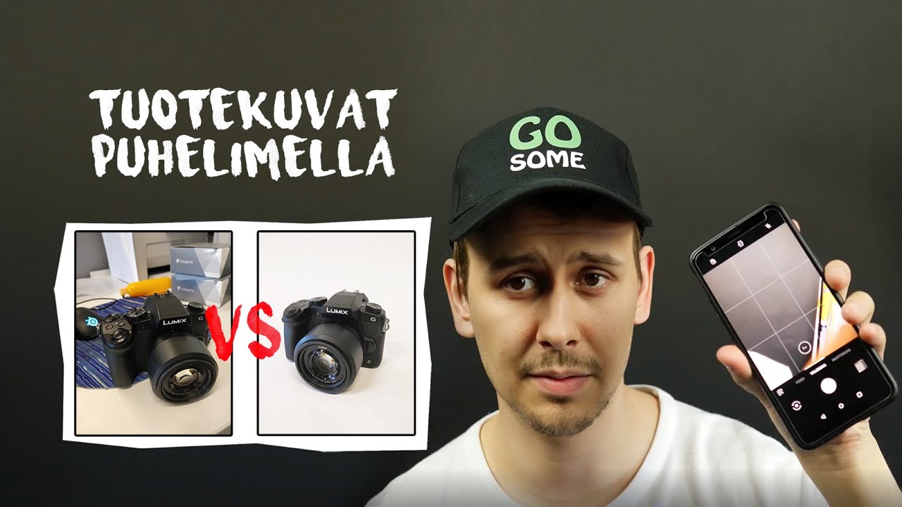 Tuotekuvat puhelimella - Valokuvaus - GOsome Oy