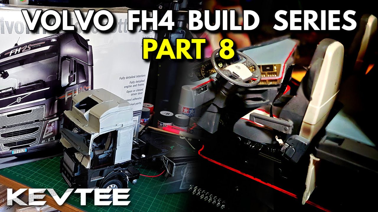 Italeri Volvo FH Globetrotter | Interior Delailing | Part 8