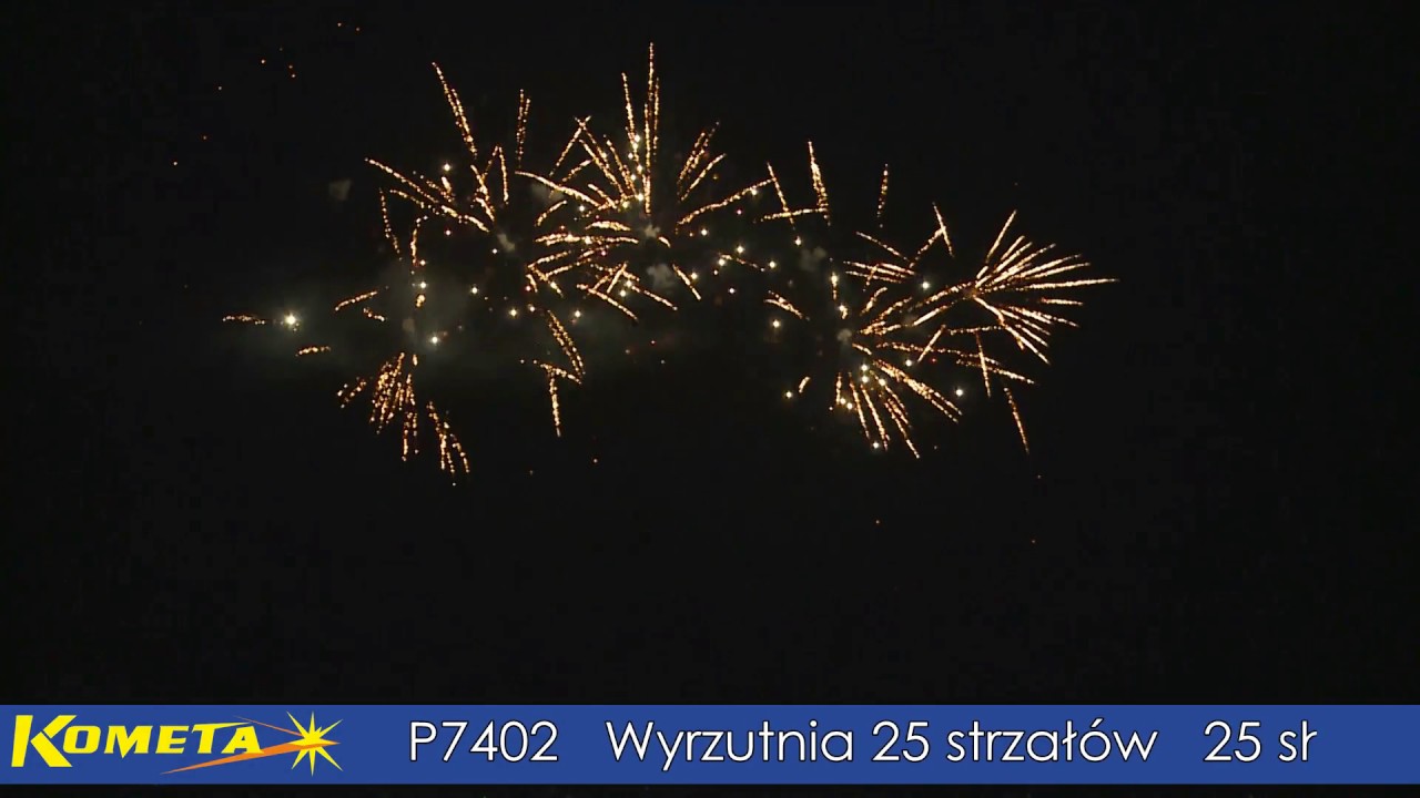 KOMETA WYRZUTNIA P7402 - PROFESJONALNA 25 STRZAŁ&Oacute;W