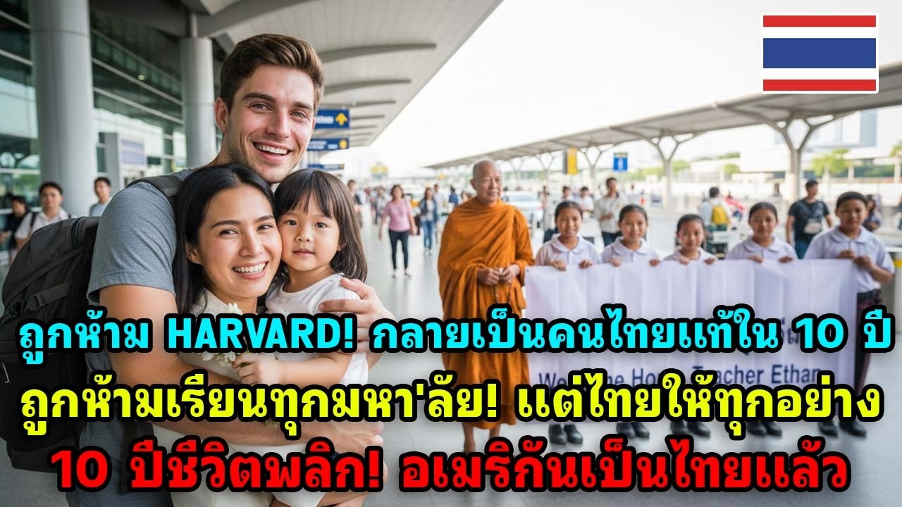 ช็อก! อันดับ 1 อเมริกา ถูกปฏิเสธทุกมหาวิทยาลัย แล้วได้สัญชาติไทย