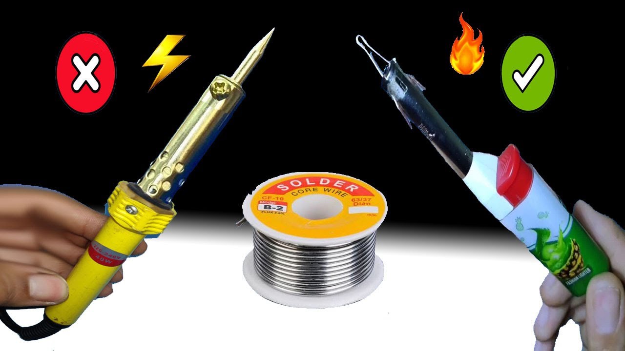Шокирующий результат! 😱 Магазинный паяльник против DIY хака из зажигалки.. Что мощнее?