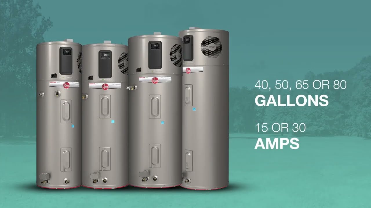 How the Rheem&reg; ProTerra&reg; Hybrid Electric Heat Pump Water Heater Works