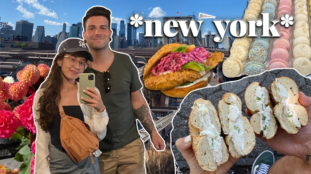 a week in new york 🥯🗽 *the subway flooded*