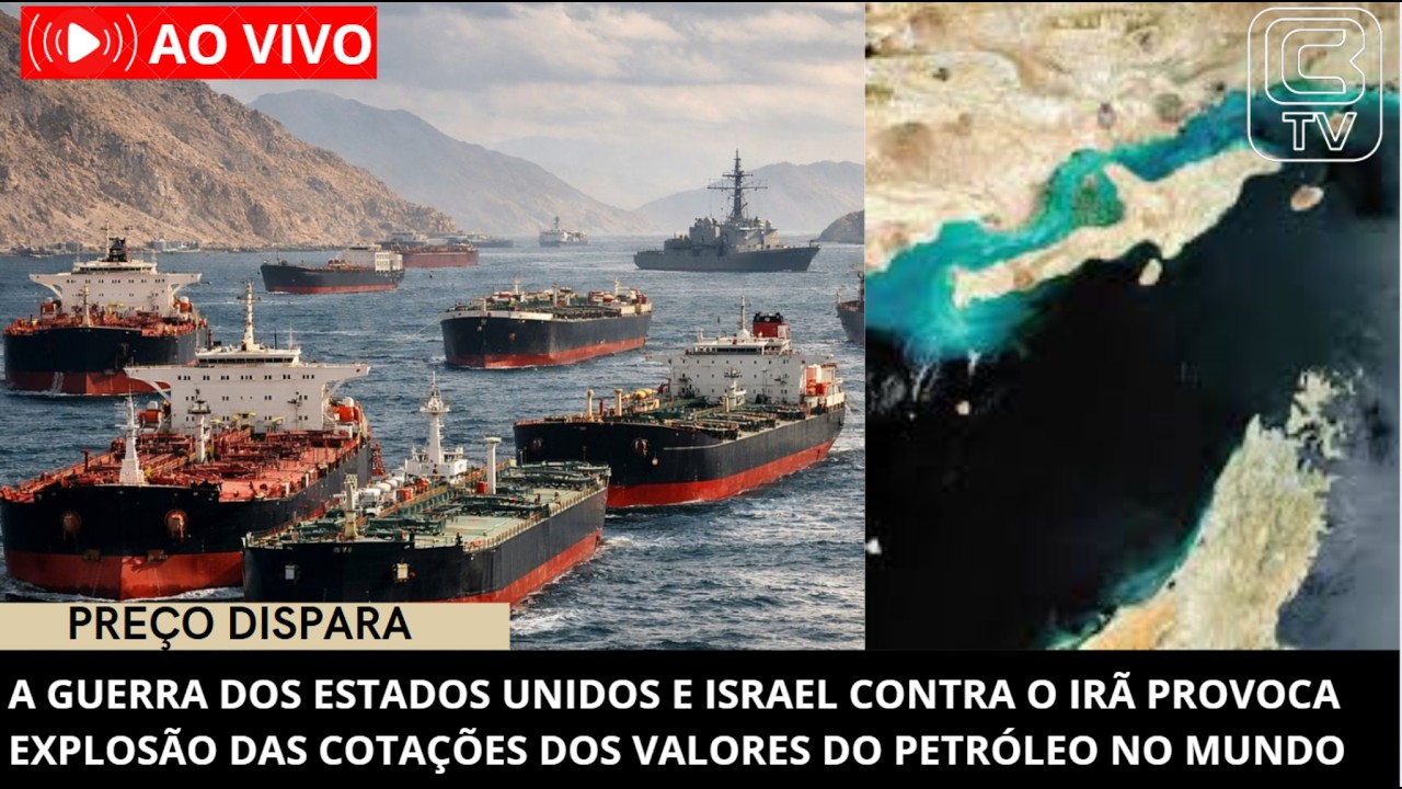 🔴 AO VIVO: Guerra entre EUA, Israel e Irã dispara preço do petróleo global | 09/03