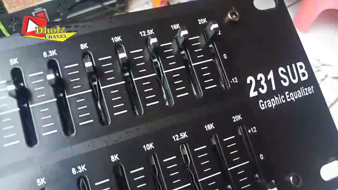 REVIEW DAN BONGKAR EQUALIZER DBX 231 | WOOOOOWWWWWW | DHOLZ CHANNEL