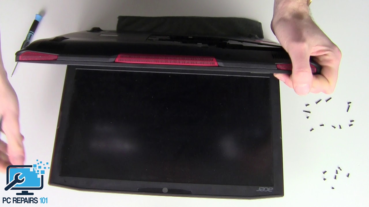 Acer Predator 17x Disassembly / RAM Upgrade, Removal Video - Gaming Laptop