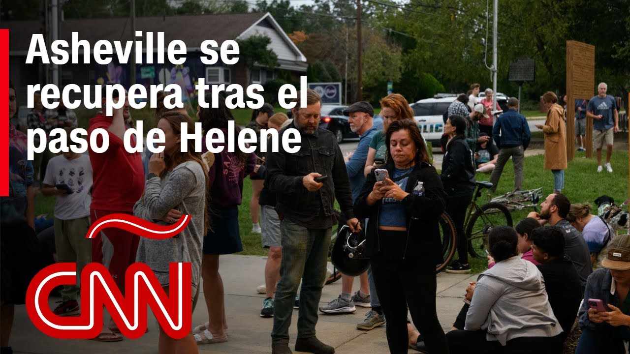 Lenta recuperación en Carolina del Norte tras paso de Helene