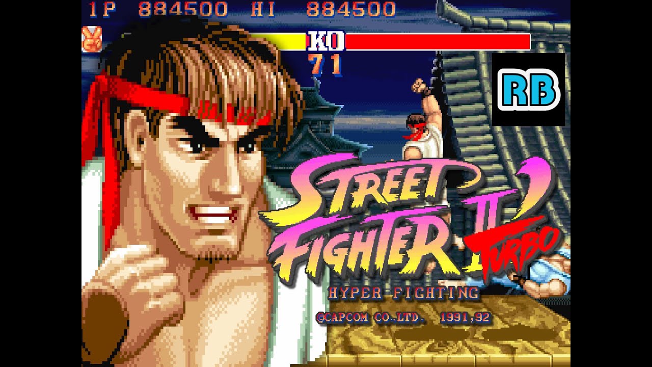 1992 [60fps] Street Fighter II' Turbo 1643700pts Ryu ALL Px24 Cx3