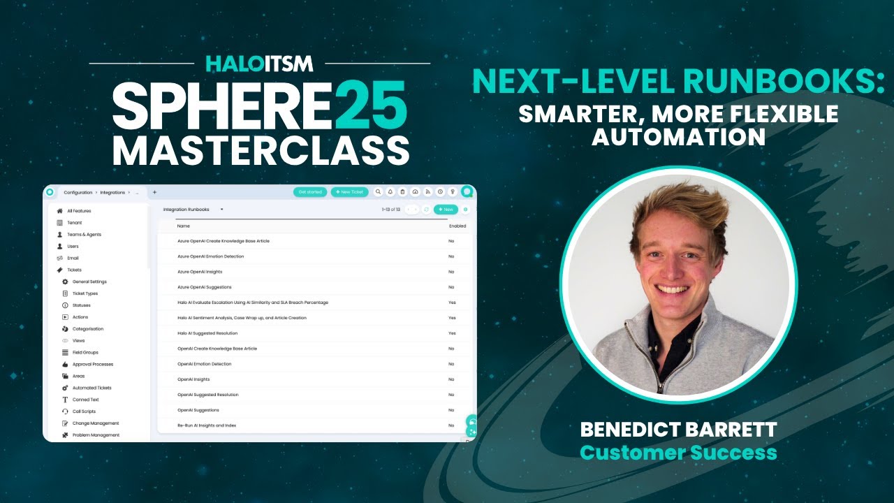Next-Level Runbooks: Smarter, More Flexible Automation | Halosphere Masterclass