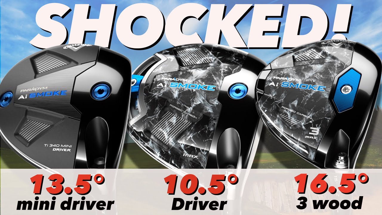 Callaway Ai Smoke Driver против Mini Driver против 3 Wood... в чем реальная разница?