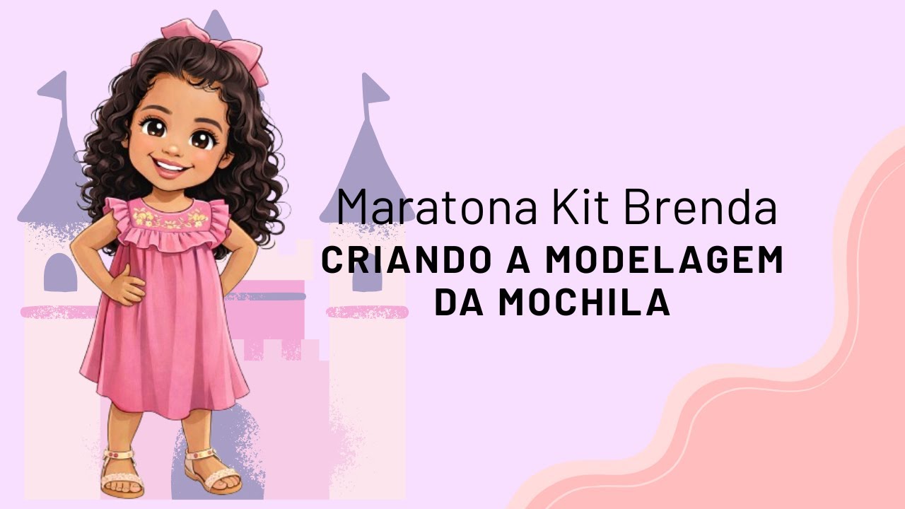 Modelando a mochila da Brenda