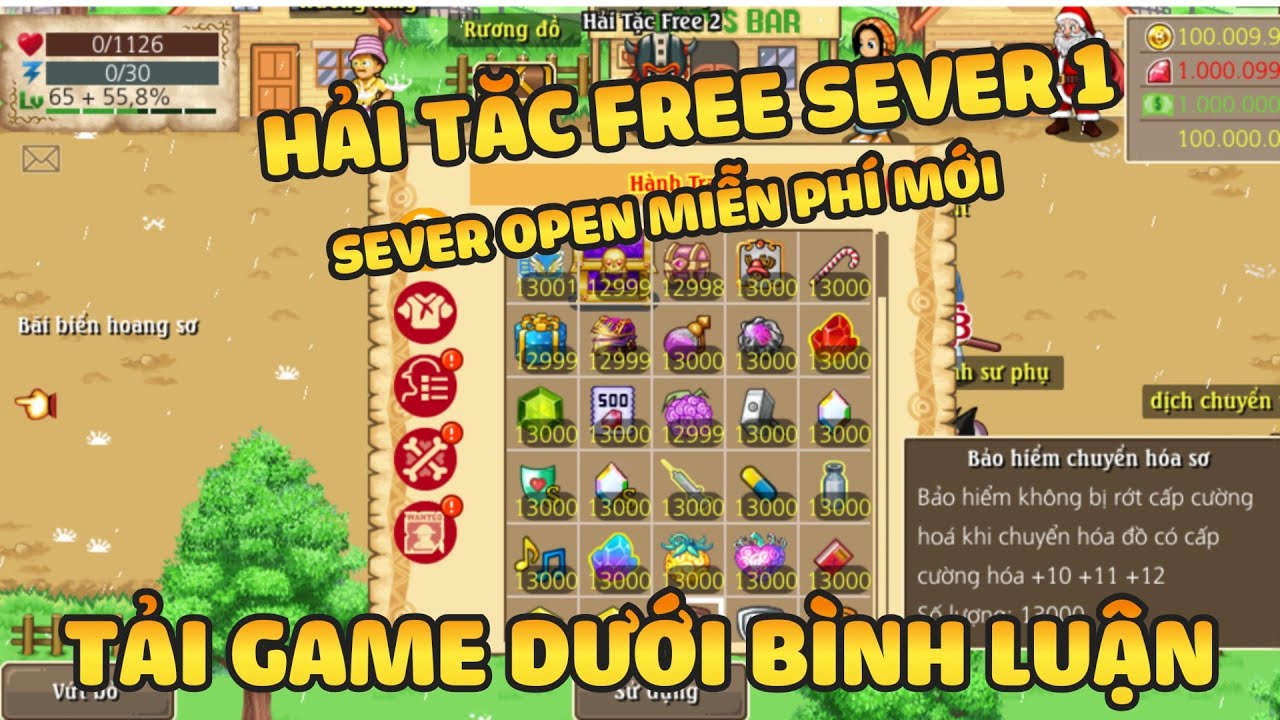 Hải Tặc Tí Hon Lậu - Trải nghiệm sv htth lậu open miễn phí, nhận code beri ruby miễn phí nha