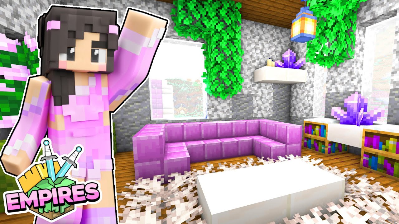 💜УКРАШАЮ СВОЙ ЗАМОК! Empires SMP Эпизод 13