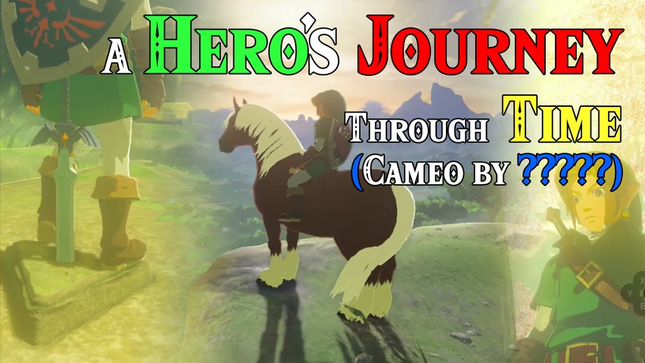 A Hero's Journey Through Time! ..OoT Link (Cameo by ?????) in Four Links Adventures with Zelda BotW