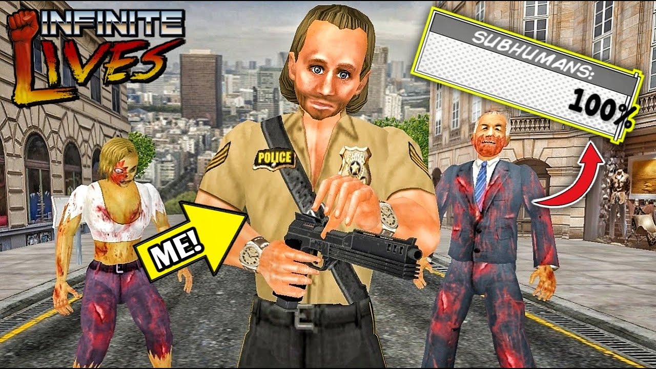 Я играл в зомби-режим в Infinite Lives!