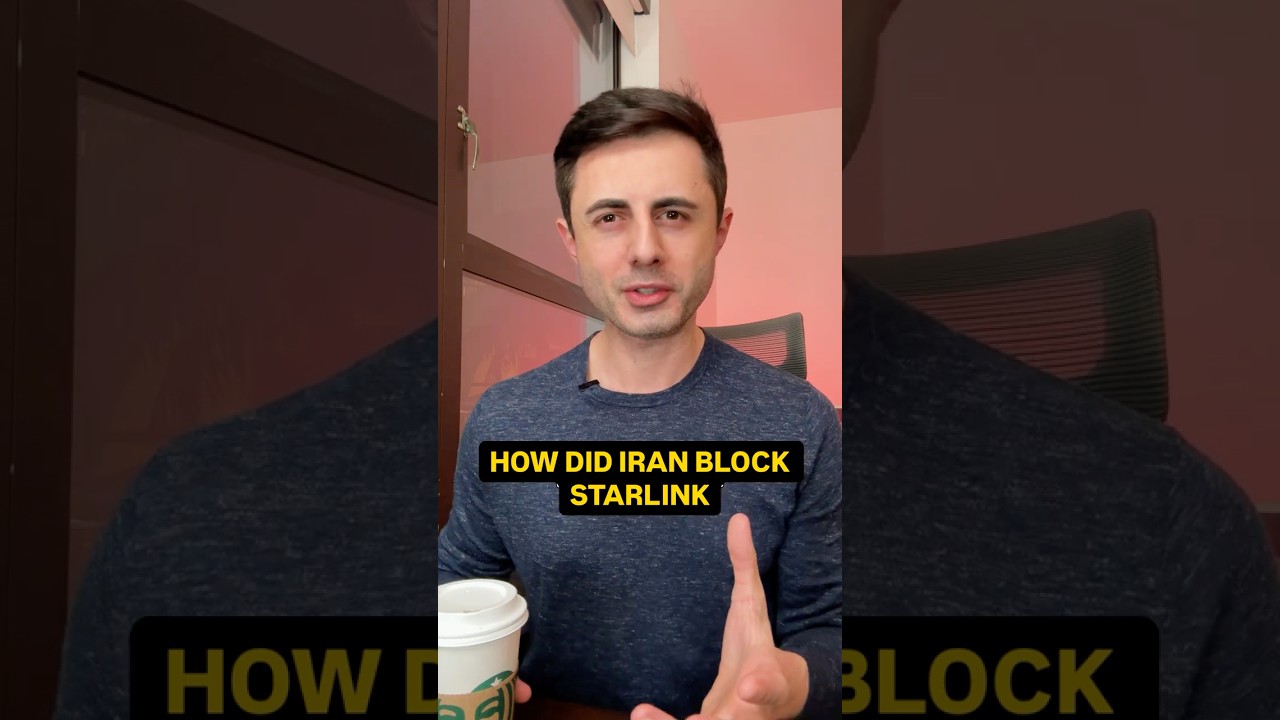 The Science of How Iran Blocked the Starlink Signal